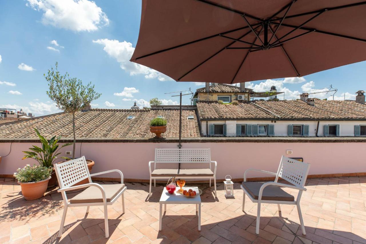 Апартаменты Iflat Penthouse In Campo De' Fiori Рим Экстерьер фото