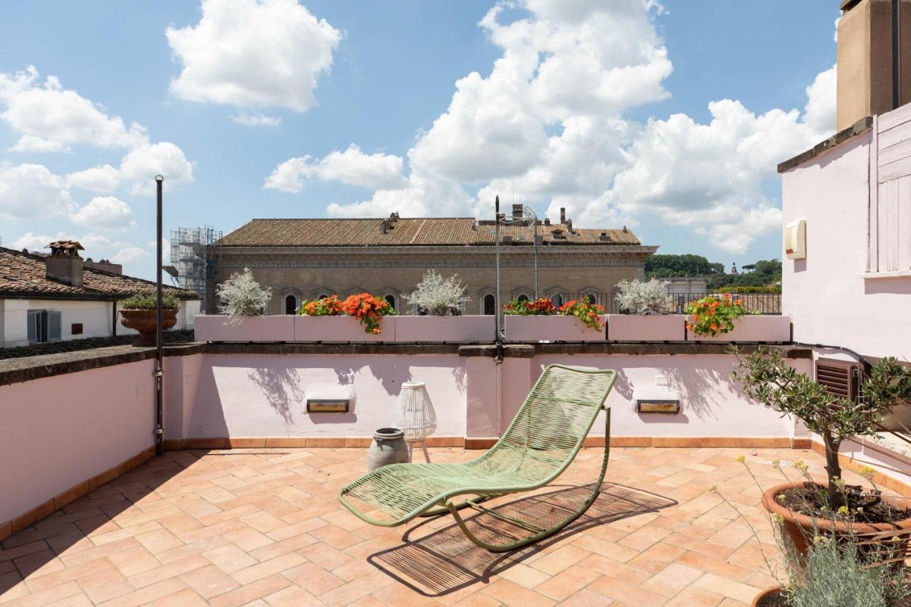 Апартаменты Iflat Penthouse In Campo De' Fiori Рим Экстерьер фото