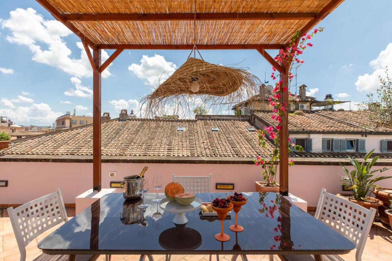 Апартаменты Iflat Penthouse In Campo De' Fiori Рим Экстерьер фото
