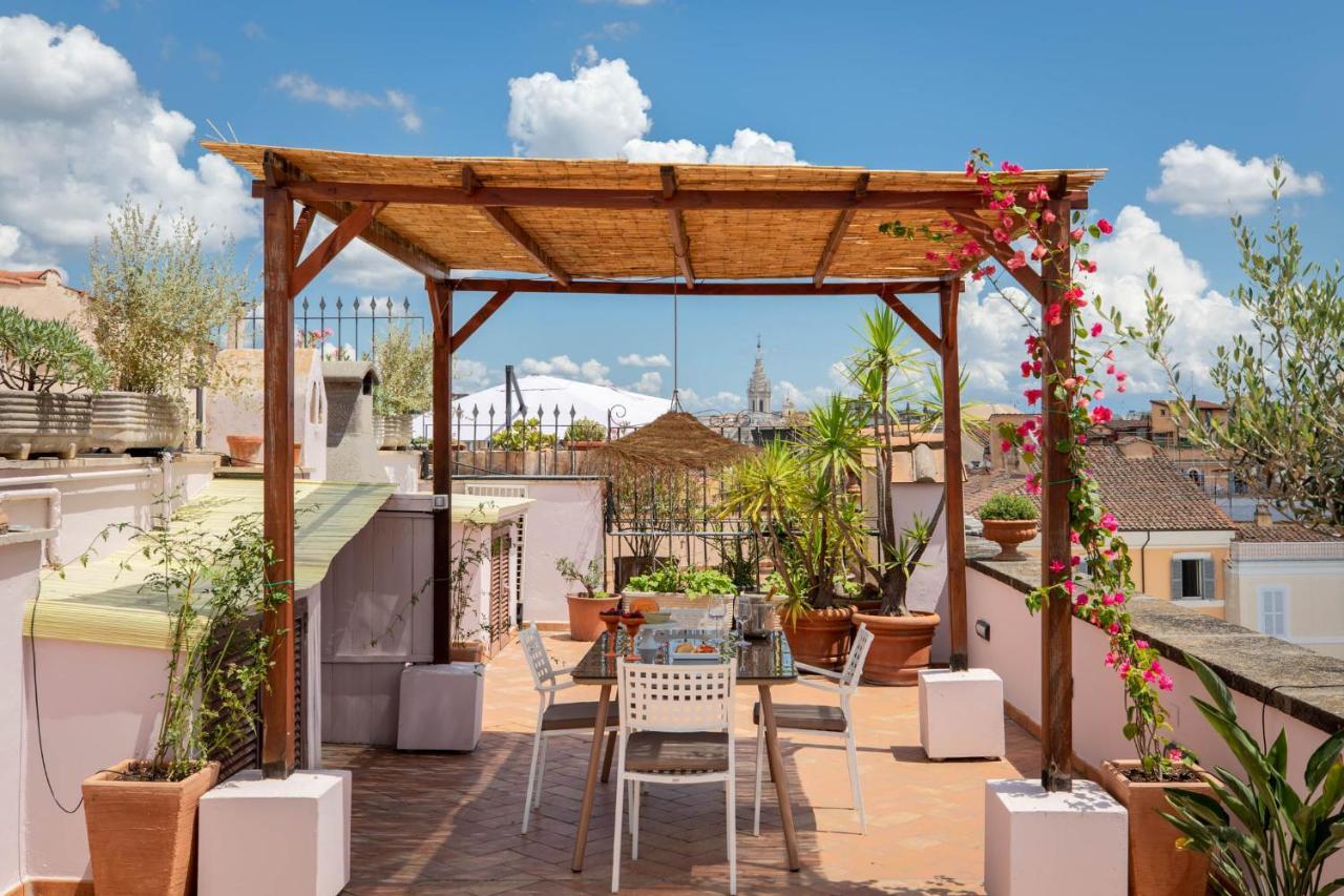 Апартаменты Iflat Penthouse In Campo De' Fiori Рим Экстерьер фото